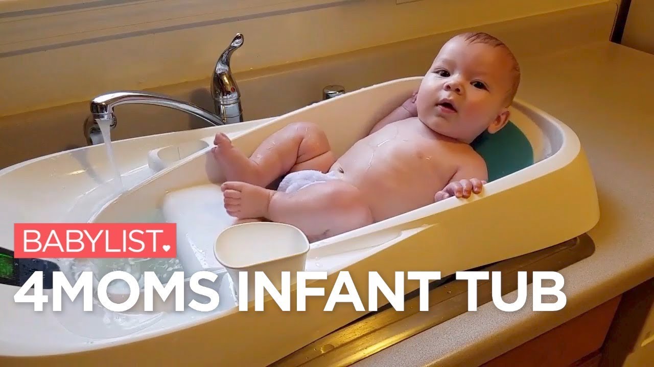 4moms Infant Tub Review Babylist, 4moms Bathtub Babies R Us