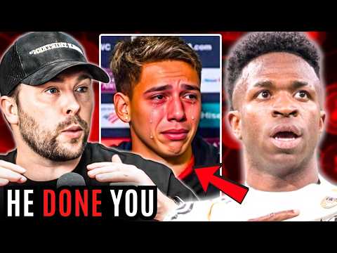 Vinicius Jr DUNKS on the Racist in Football