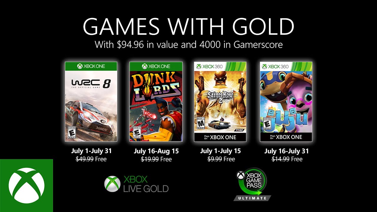 Xbox Games With Gold These Are The Free Xbox One Games This Month Techradar