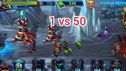 Robot vs Zombie ||Game||1 vs 50 Monsters||Nithin