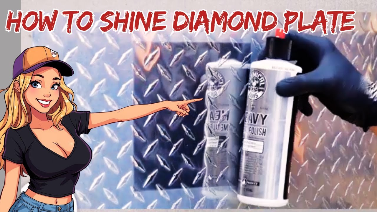 How to Polish Diamond Plate with Heavy Metal Polish