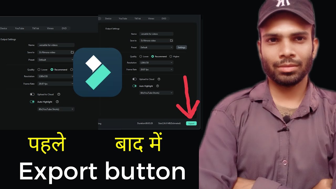 Filmora 12 export button missing | fix issue | 100% solution - YouTube