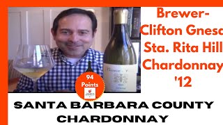 Brewer-Clifton Gnesa Sta. Rita Hill Chardonnay '12 94 Points #chardonnay