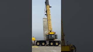 Crane Moving 6 Ton Precast Panel #shorts Crane Moving 6 Ton Precast Panel #shorts