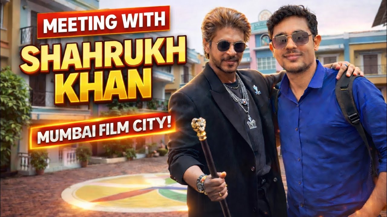 Mumbai Film City 2026 | Meeting with Shahrukh khan | Crime petrol Shooting 