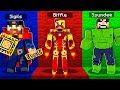 SUPER HERO HIDE and SEEK in Minecraft (OVERPOWERED)