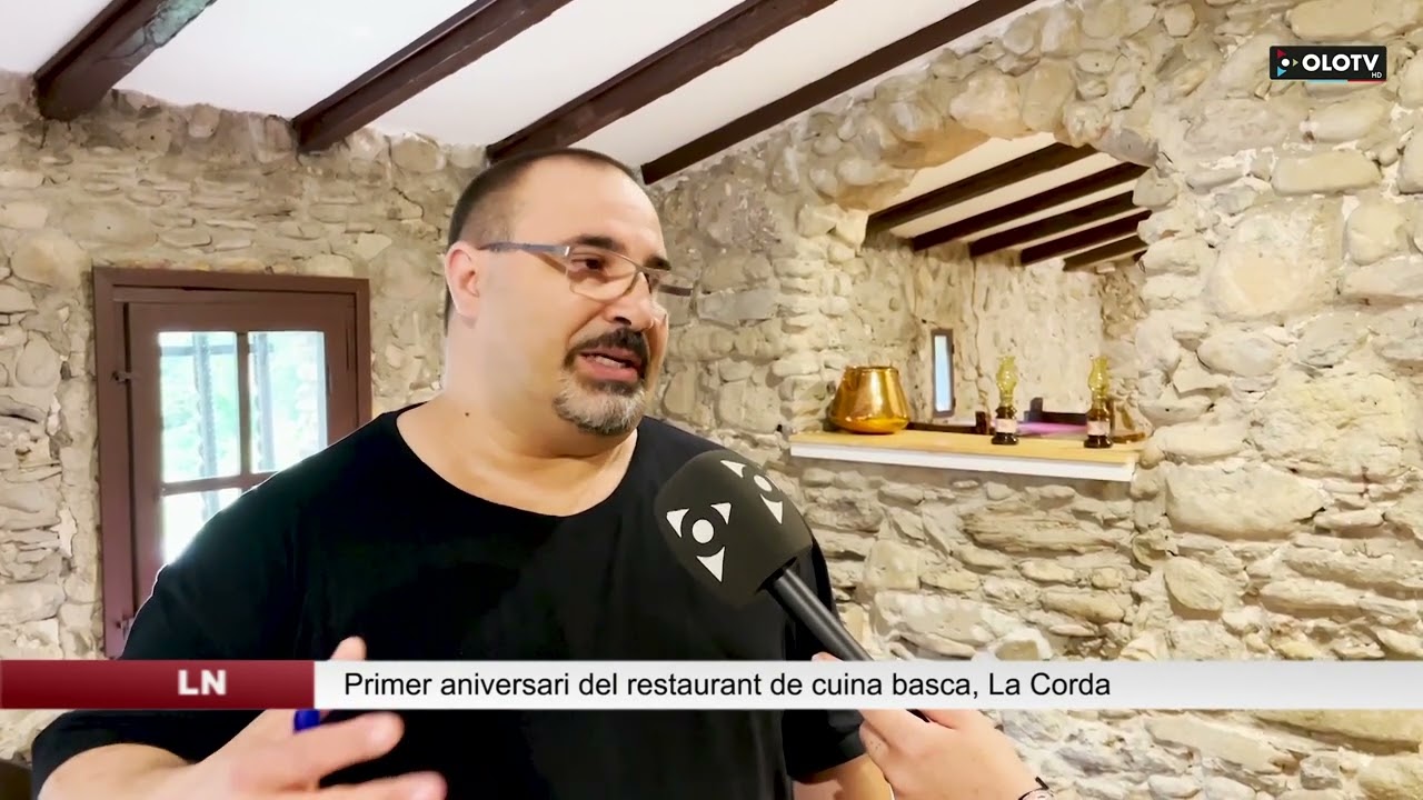 Primer aniversari del restaurant de cuina basca, La Corda