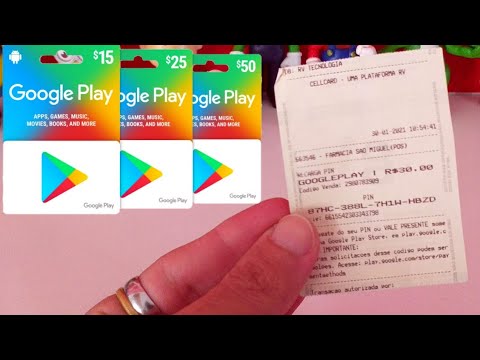 Como resgatar código Google Play no Android