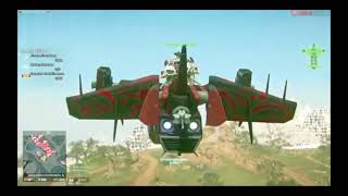 Making a glitch of the flying sunderer - Planetside 2