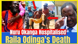 Sad News!;Nuru Okanga Hospitalised Mourning Raila Odinga's Death