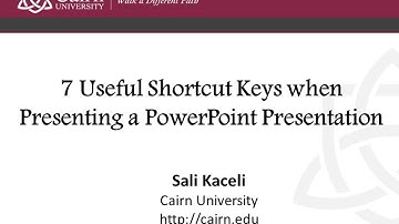 7 Useful Shortcut Keys When Presenting a PowerPoint Presentation