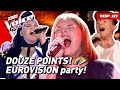 TOP 10 | EUROVISION SONG CONTEST celebration in The Voice Kids! 🎉