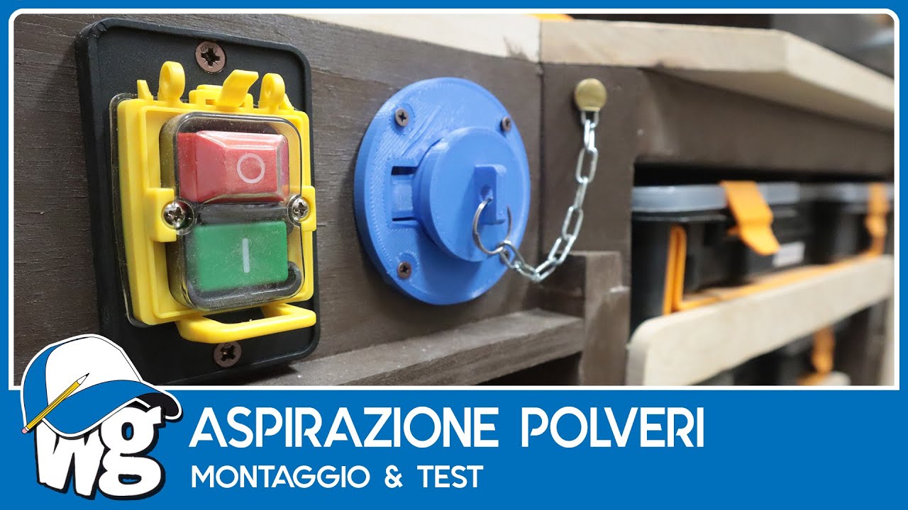 Aspirazione Polveri: montaggio e test - Fai da te - Falegnameria 