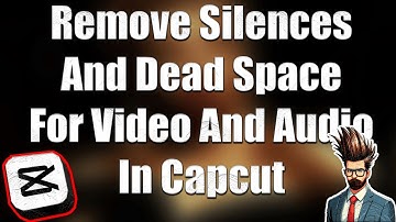 Auto remove silence from video in capcut video tutorial