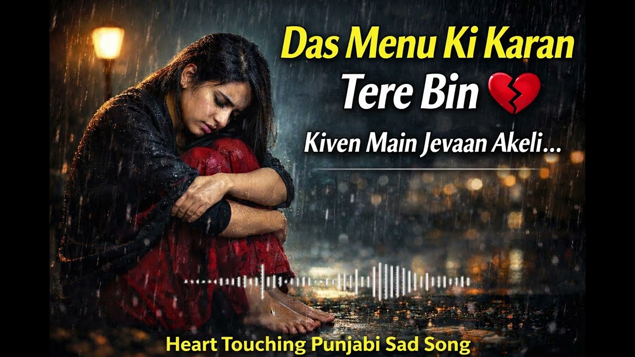 Das Menu Ki Karan Tere Bin 💔 | Punjabi Sad Song 2026 | Heart Touching Emotional Song