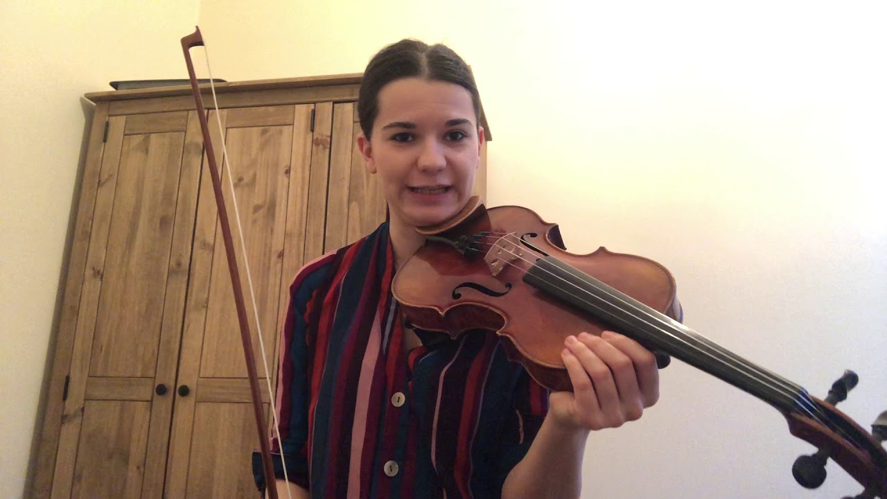 Anna's Violin Tune Up YouTube