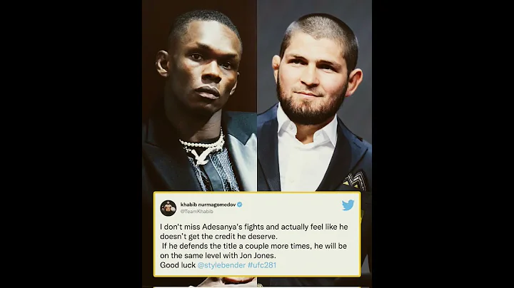 KHABIB ON ADESANYA #ufc #mmaworld #mmafighter #mma #khabib #israeladesanya