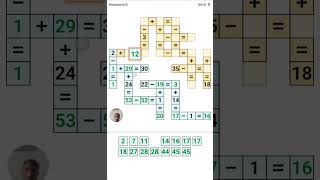 Only High IQ Can Spot These Numbers Instantly! (Crossmath Gameplay) 25-9-2026