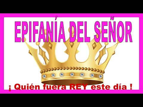 👑 La EPIFANÍA del SEÑOR solemnidad 🔺¡¡Quién fuera REY en este día!! POEMA del Padre Javier Leoz