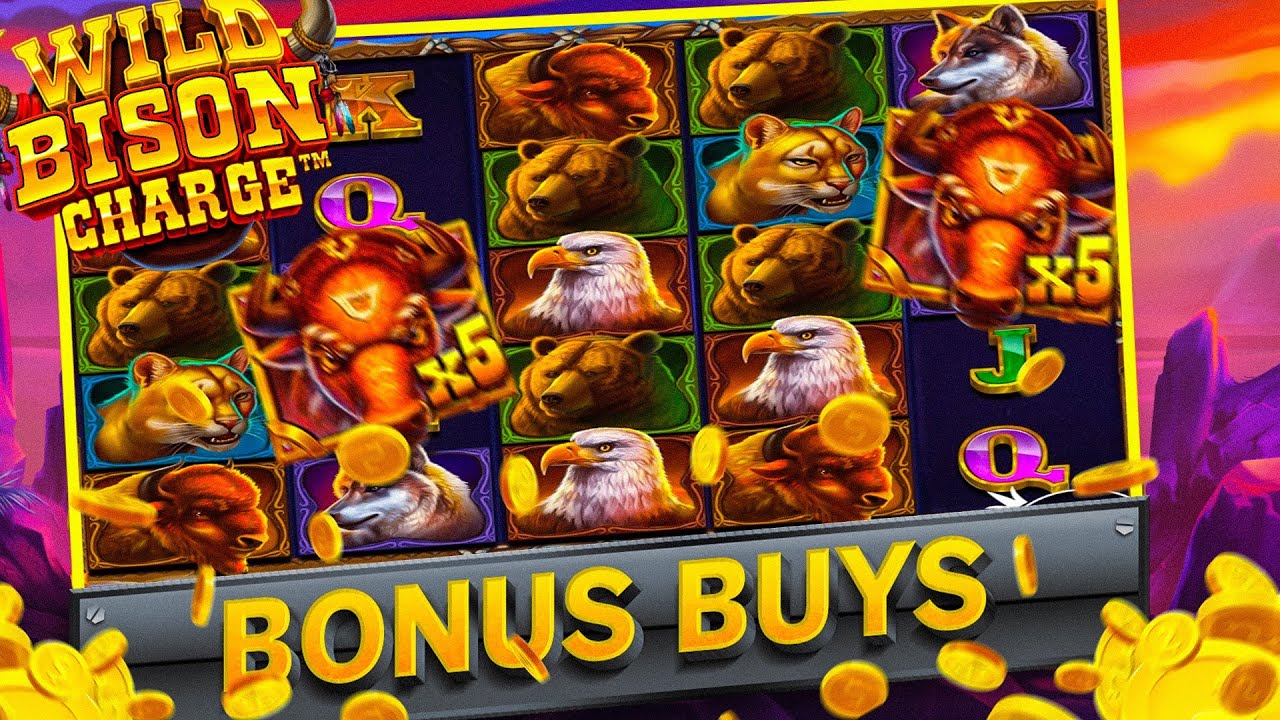 Trying to get max win on Wild Bison Charge (Blizz casino) - YouTube