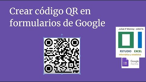 CODIGO QR para Formulario de Google o link. (mirar descripción)