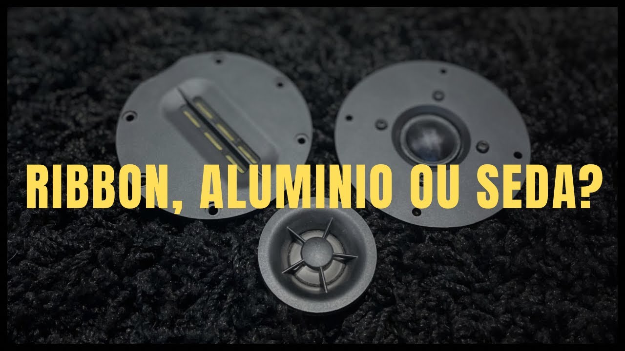 Descubra a diferença de sonoridade de cada tweeter