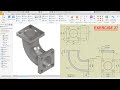 Autodesk inventor tutorial for beginners exercise 27