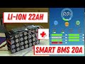 Smart BMS 20А+ Li-ion 22 Ah