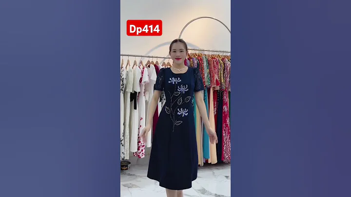Mã DP414 - gọi ngay 0904,302,709 - Mẫu Váy Dành Cho Các Chị Trung Niên U40, U50, U60