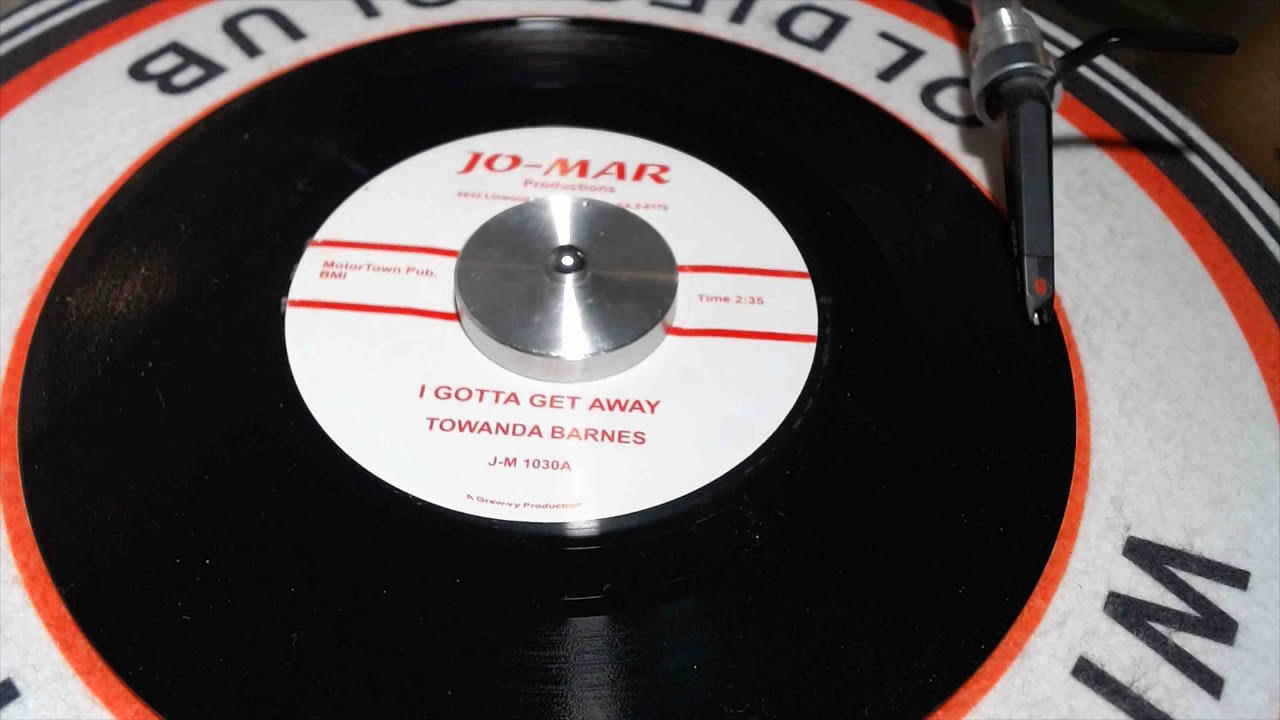 Towanda Barnes I Gotta Get Away Jo Mar Soul YouTube