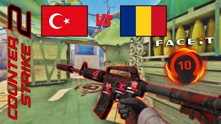 CS2: Breathtaking Fight Between Turks and Romanians!  Faceit 3000 Elo  Road to FPL!