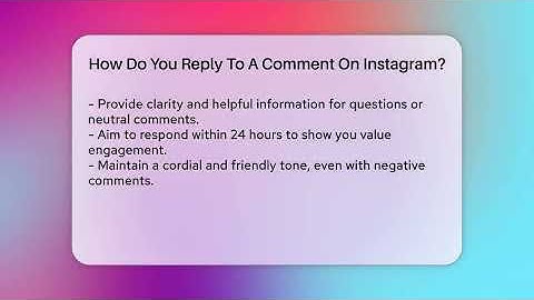 How Do You Reply To A Comment On Instagram? - Everyday-Networking