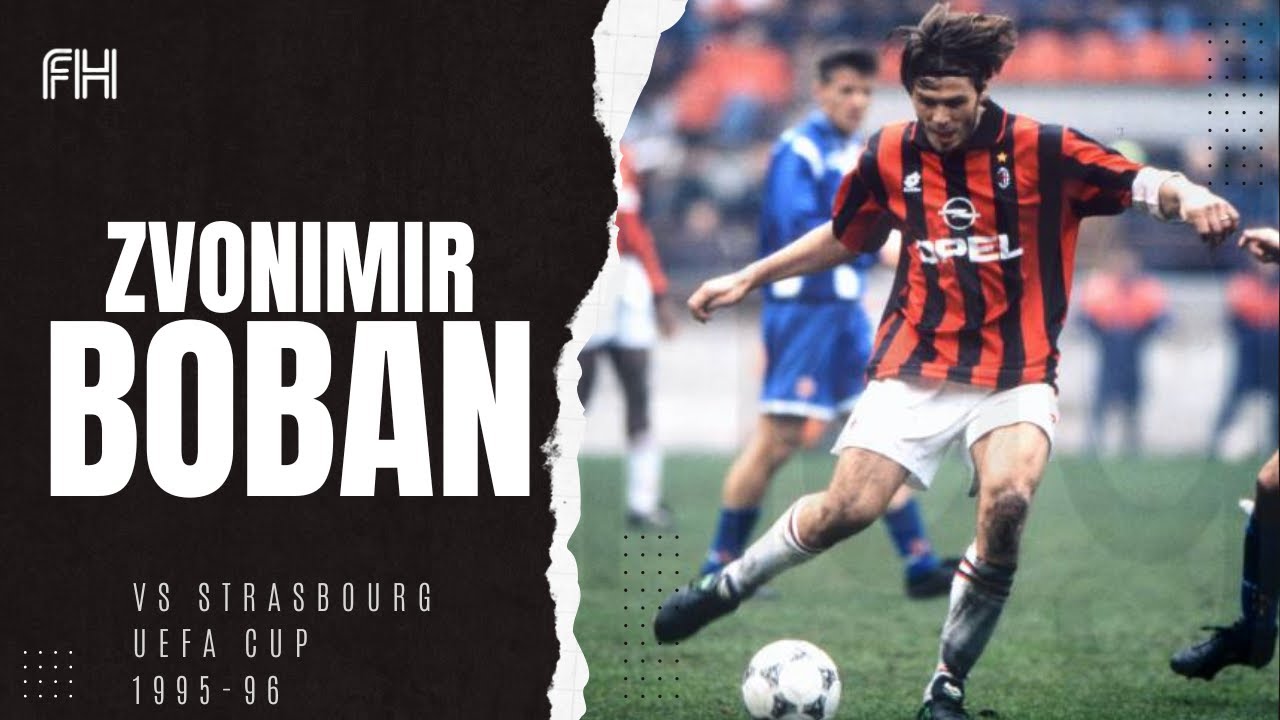 Zvonimir Boban ○ Skills ○ AC Milan 0-0 Juventus ○ Trofeo Berlusconi 1995 