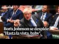 "HASTA LA VISTA BABY" FUE LA FRASE DE TERMINATOR QUE DIJO BORIS JOHNSON EX PRIMER MINISTRO INGLES