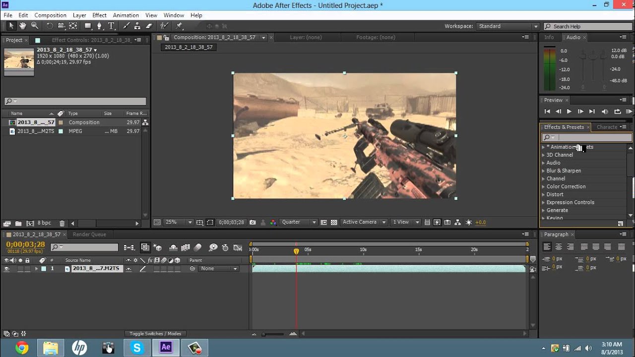 How to change Gun Camo! |After Effects|