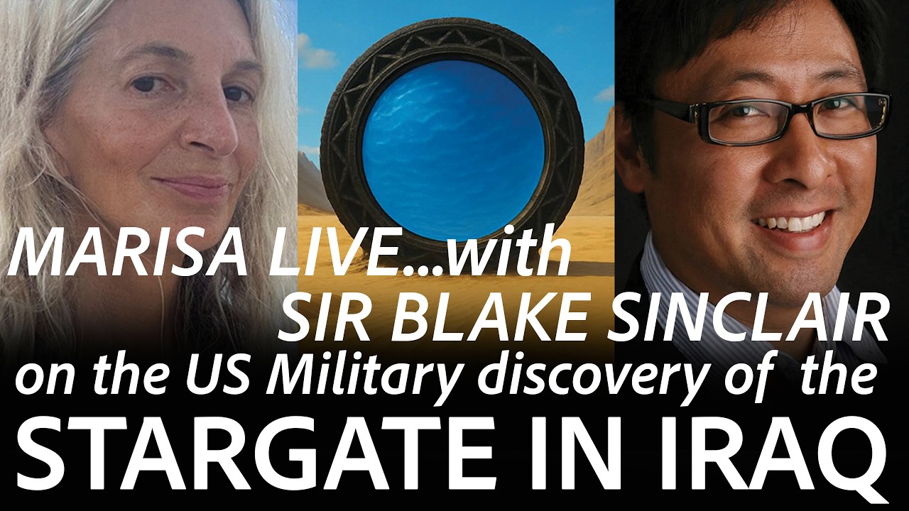 MARISA LIVE with...SIR BLAKE SINCLAIR on the US Military discovery of ...