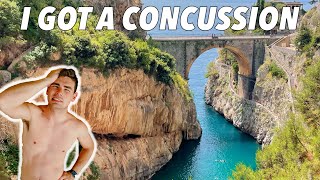 INSANE 97ft. CLIFF JUMP Amalfi Coast Travel Vlog Part 3: Fiordo Di Furore, Italy