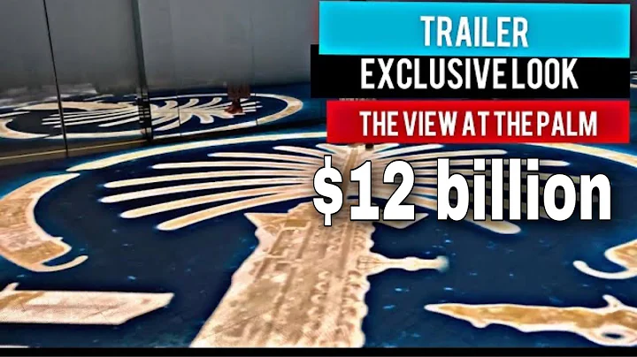 THE VIEW AT THE PALM TRAILER | NEWLY OPEN OBSERVATION DECK | NEW ATTRACTION IN DUBAI #Shorts