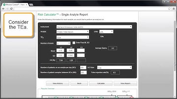 Bio-Rad Mission: Control - Risk Calculator Demo