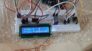 9 Second Counter | Arduino Circuit | Using 7 Segment Display & 16x2 LCD