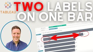 Celebrity How to Add Labels to the Beginning and End of Bars in Tableau Wealth