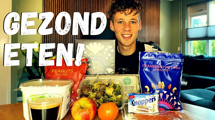 Wat Moet je eten als Marathonloper? Wat ik eet in een dag!