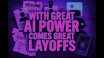 With Great AI Power Comes Great Layoffs ⚡🤖💻 (Lyrics Video)