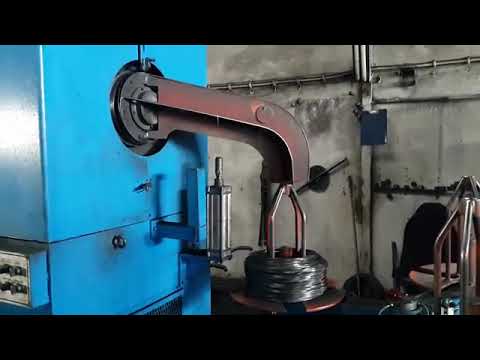 steel wire winding machine