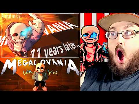UNDERTALE: MEGALOVANIA | 11th Anniversary Undertale Animation REACTION!!!