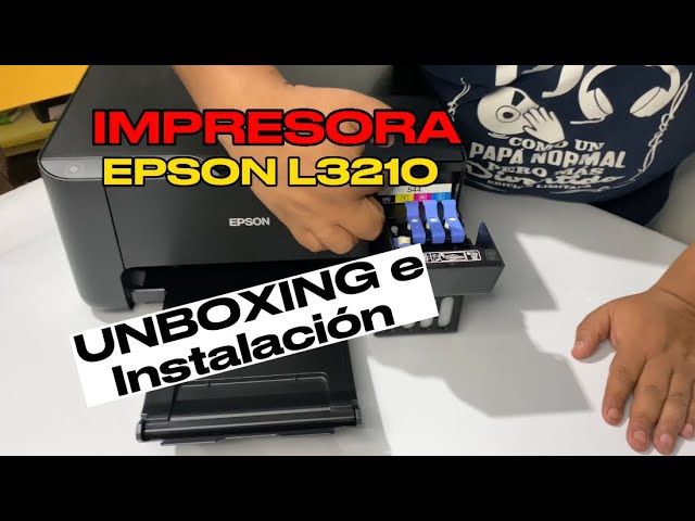 IMPRESORA EPSON L3210 PARA SUBLIMACIÓN TE ENSEÑO CÓMO INSTALARLA 