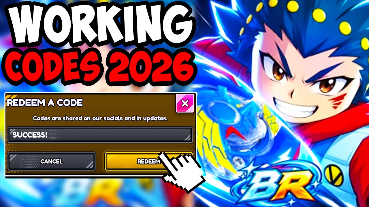ALL WORKING BEY RIVALS CODES ROBLOX - All New Bey Rivals Codes 2026 ...
