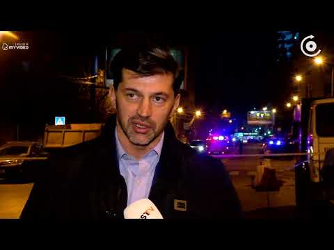 გაგარინის 10 ნომერში ავარიული შენობის ნაწილობრივი დემონტაჟი მოხდა