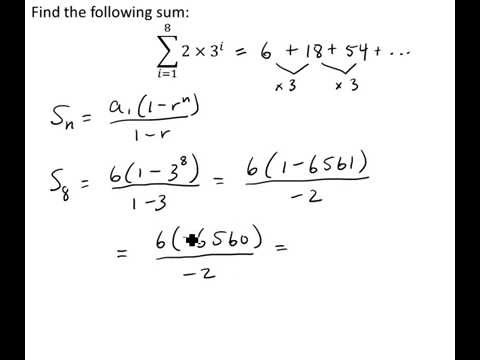 sum of geometric sequence converge sum of geometric sequence converge