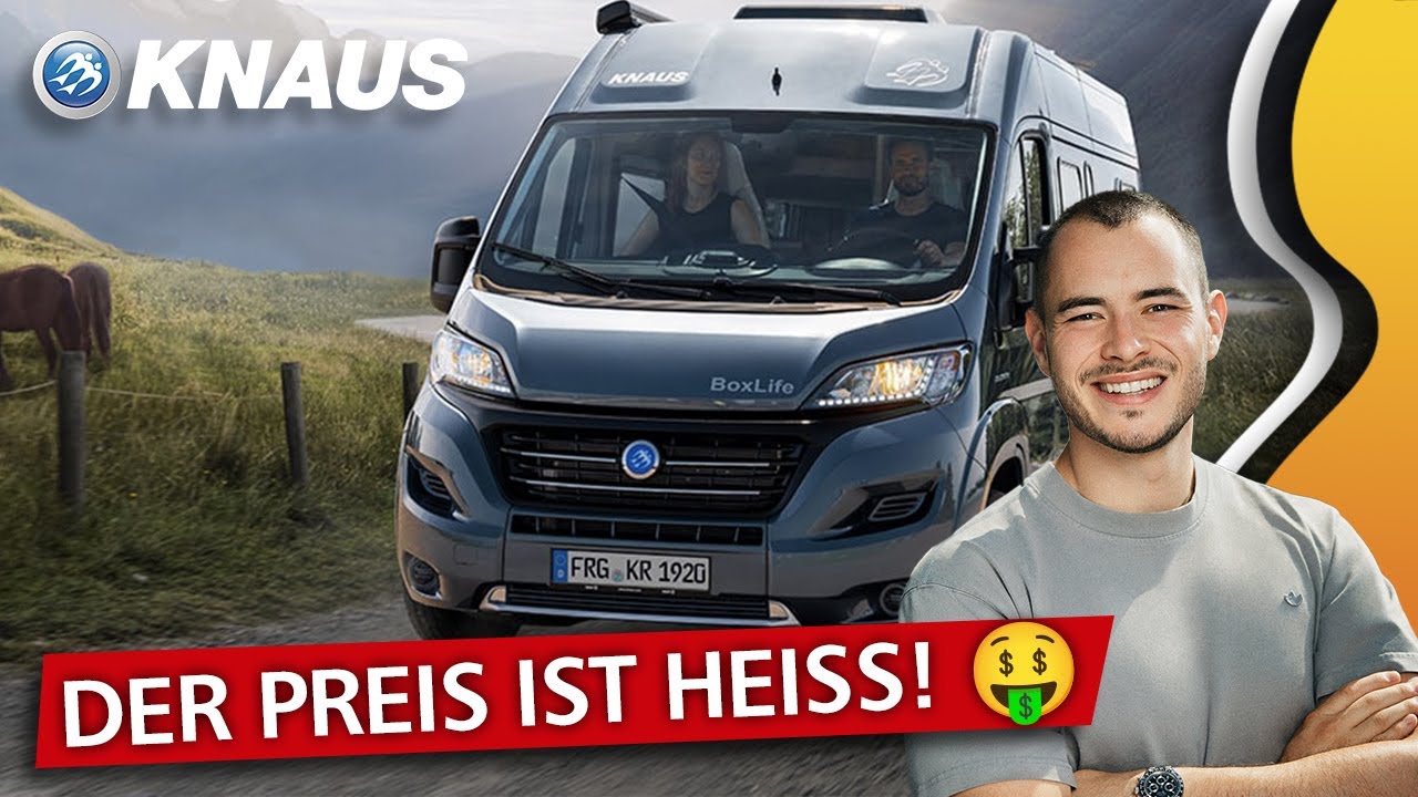 Kompakt trifft Luxus! KNAUS BOXLIFE 600 ME Platinum 2025 im Camper Van Check 🚐💎